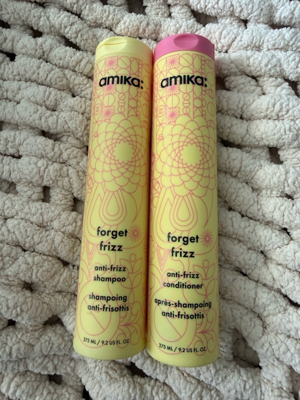 amika Forget Frizz Shampoo & Conditioner Duo